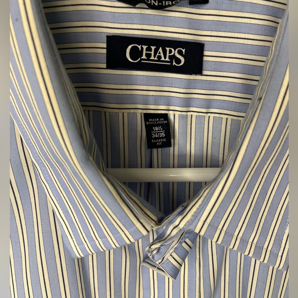 Gently used Male Dress Shirts Size 17/2 (XL)